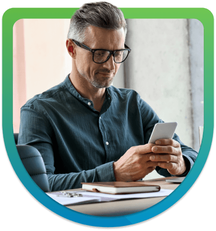 Professional Man on Phone