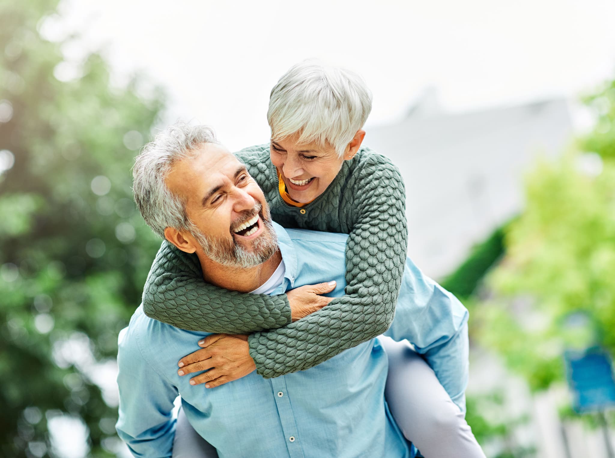 Retired couple